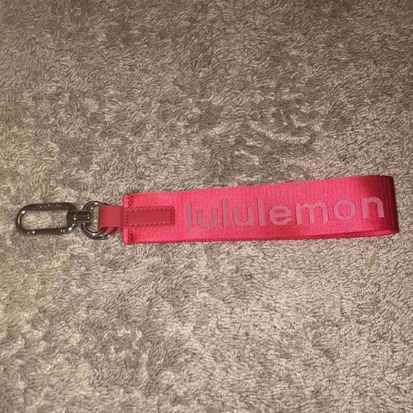 lululemon athletica Other - Nwt Lululemon red never lost wrist strap
